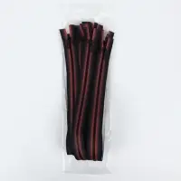 Молния &laquo;Трактор&raquo;, №5, разъёмная, замок автомат, 60 см, красная, чёрная