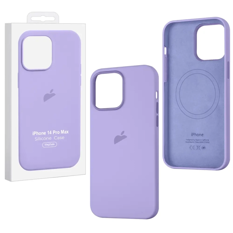 Чехол iPh 14 Pro Max Silicon Case 100% ORG Lilac
