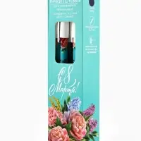 Ручка пиши-стирай, синяя паста, гелевая 0.5 мм с колпачком &laquo;С 8 Марта!&raquo;