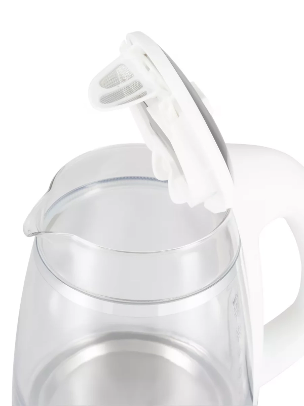 Чайник HYK-G5507 1.7л. 2200Вт белый