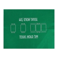 Покер, набор для игры (карты 2 колоды, фишки 200 шт.), без номинала, 60 х 90 см Покер, набор для игры (карты 2 колоды, фишки 200 шт.), без номинала, 60 х 90 см