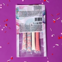 Посыпки кондитерские &laquo;Парфэ&raquo;, розовый микс, 20 г