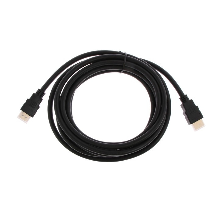 Кабель HDMI Windigo, HDMI(m)-HDMI(m), v 1.4, 3 м, позолоченные разъемы, 3D, 4K, черный