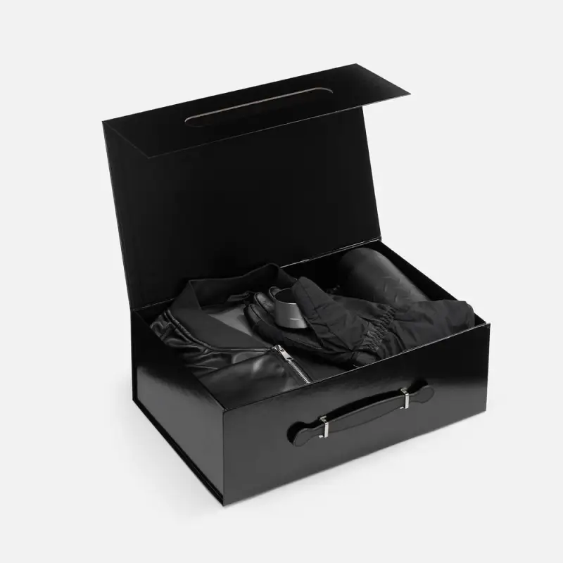 Коробка складная Holdfold, L, черная