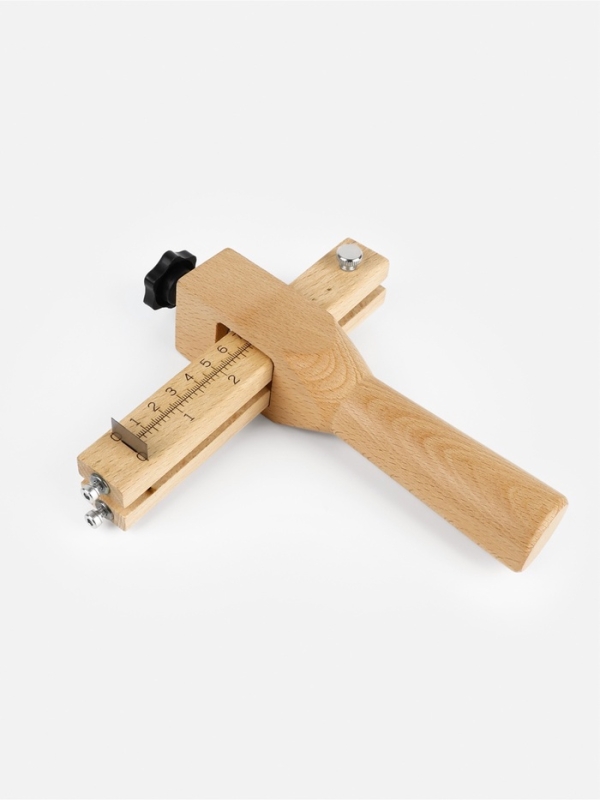 Ремнерез со сменными лезвиями 5шт 18*16,6*4,1 дерево