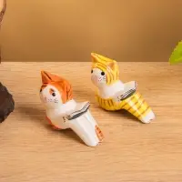 Сувенир дерево "Кошка с книгой" МИКС, 7х3х5 см