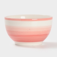 Салатник Доляна "А-ля Прима" 14см, 14,5х8, цвет розовый