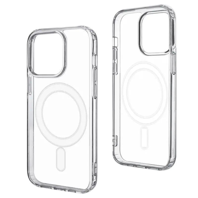 Чехол iPh 14 Pro Max (6.7) Clear Case (MagSafe) в пакетике