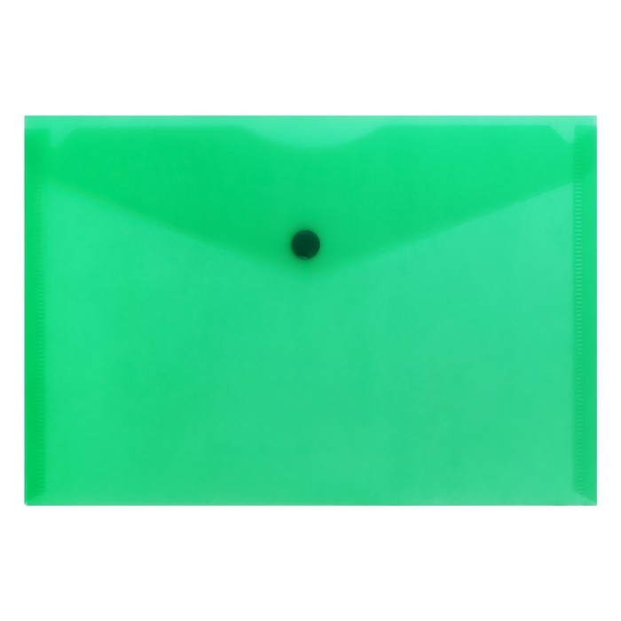 Набор папок-конвертов на кнопке А5 150мкм Calligrata прозрачные, микс 5шт Набор папок-конвертов на кнопке А5 150мкм Calligrata прозрачные, микс 5шт