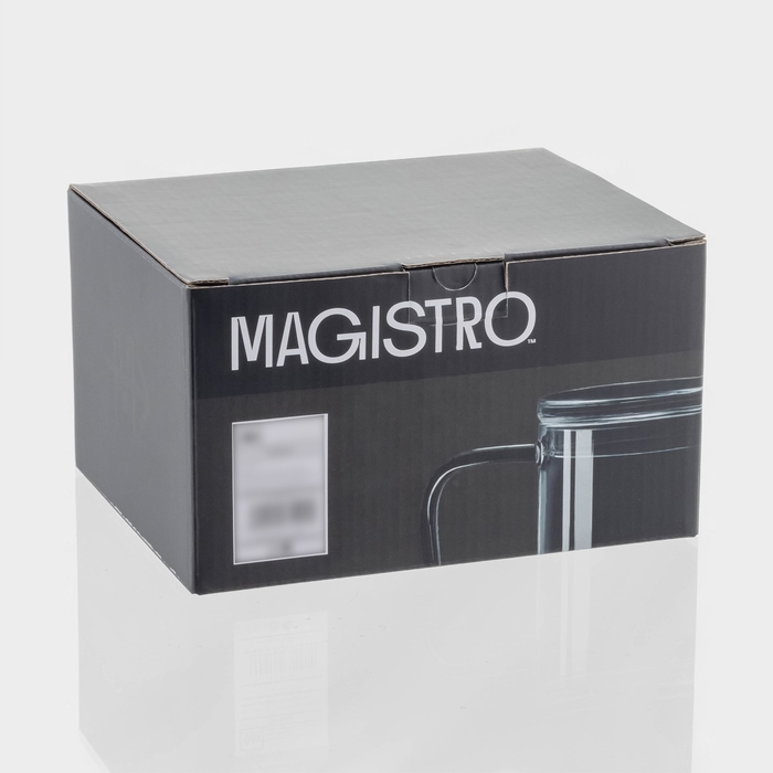 Кружка - мешалка стеклянная &laquo;Слот&raquo;, 400 мл, 11,5&times;8&times;12,2 см