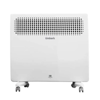 Конвектор электрический T-EC1000-S2M, стич, 1.0 кВт