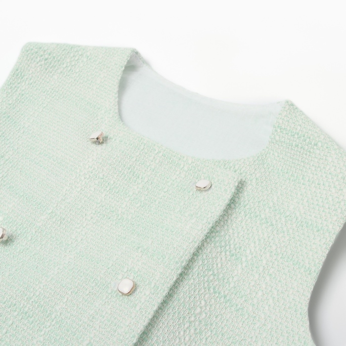 Жилетка для девочки, MINAKU :Party Dress, цвет зеленый, рост 122 см Жилетка для девочки, MINAKU :Party Dress, цвет зеленый, рост 122 см