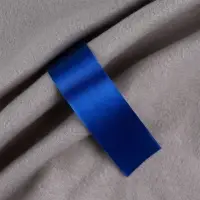 Лента сатиновая Satin 35 XXL, синяя, 240 см