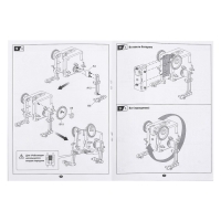 Конструктор &laquo;Квадробот&raquo;, 59 деталей, 4 варианта сборки, работает от батареек