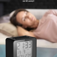 Часы настольные с термометром КТ-3303 часы электронные