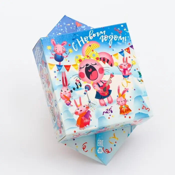 Коробка подарочная складная "Шурум - Бурум" 20&times;4.5&times;11.5 см