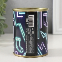 Подарочные носки в банке &laquo;Гравитационные&raquo;, (внутри носки мужские, цвет чёрный)