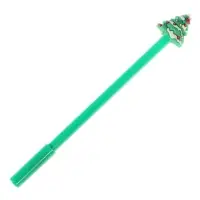 Ручка гелевая прикол Calligrata "Новый год", неавтоматическая, синие чернила, 0,38 мм, подарочная, МИКС