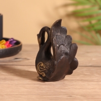 Сувенир бронза "Павлин" 8х5х10 см