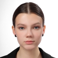 Серьги-кольца &laquo;Нео&raquo;, d=1,4 см, цвет чёрный