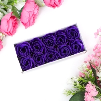 Мыльные розочки, фиолетовые, набор 10 шт. Мыльные розочки, фиолетовые, набор 10 шт.