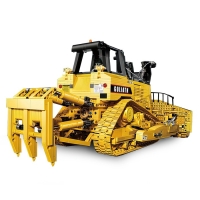 Конструктор радиоуправляемый &laquo;Строительный бульдозер&raquo;, 2826 деталей, масштаб 1:17