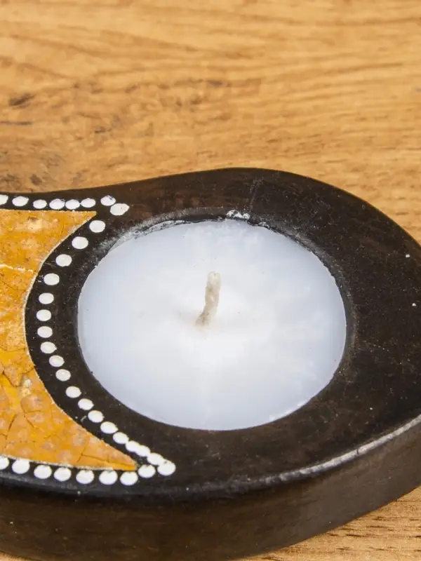 Набор свечей "Инь Янь" керамика, 13х13х2 см