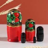 Матрёшка "Анна", хохлома, 5-кукольная, 11см