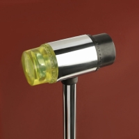 Киянка для кожевника, 27,5 &times; 8 см, цвет чёрный/зелёный