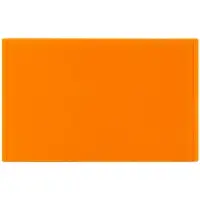 Лейбл из ПВХ Dzeta, ХL, оранжевый неон