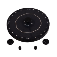 Фонтан на солнечной батарее, h=0,55 метра, 180 л/ч, 7 Вт, LED-подсветка, JT-180-26LED Фонтан на солнечной батарее, h=0,55 метра, 180 л/ч, 7 Вт, LED-подсветка, JT-180-26LED