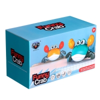 Заводная игрушка &laquo;Весёлый крабик&raquo;, цвета МИКС