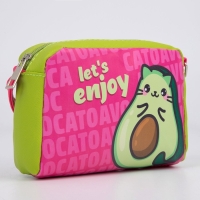 Сумка детская &laquo;Авокато&raquo; из эко-кожи, на ремешке, 15х12х3 см