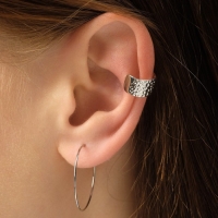 Серьги &laquo;Каффы&raquo; имидж, цвет серебро, набор