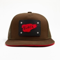 Бейсболка мужская MINAKU с нашивкой цвет зеленый , размер 56-58