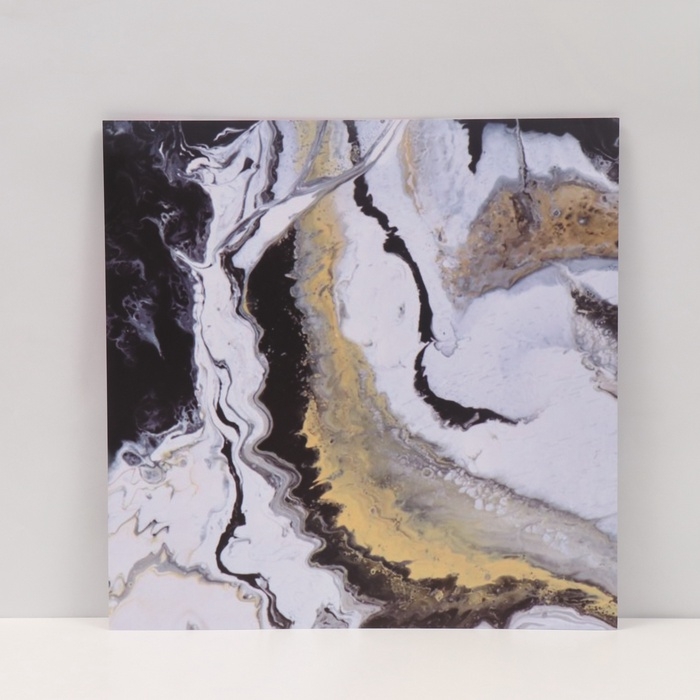 Фотофон двусторонний картон плотность 350 гр "Мрамор" 50х50 см