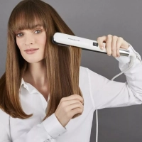 Выпрямитель для волос Volumizer SF4650F0, ЖК-дисплей, белый