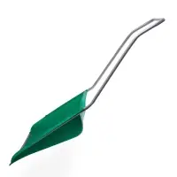 Движок пластиковый для уборки снега, ковш МИКС 750 &times; 550 мм, металлическая планка, металлическая ручка цвет МИКС