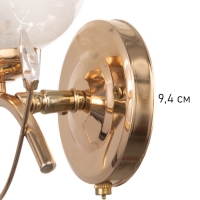 Бра 3905-159/1 40Вт E27 золото