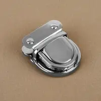 Застёжка для сумки, 4.3&times;3.8 см, цвет серебряный