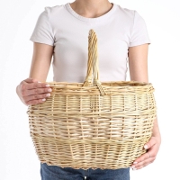 Корзина &laquo;Грибная&raquo;, №5, 40&times;34&times;42 см, 20 л, ручное плетение, ива