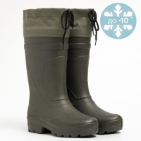 Сапоги мужские с утеплителем, цвет оливковый, размер 44 Сапоги мужские с утеплителем, цвет оливковый, размер 44