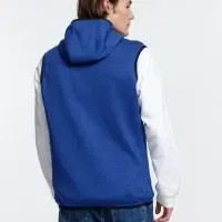 Жилет с капюшоном унисекс Gotland, синий, размер L
