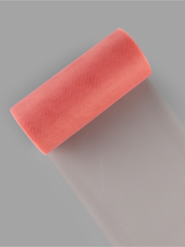 Фатин 11&plusmn;1 г/кв.м 150мм*25&plusmn;1ярд(23м&plusmn;1м) п/э тёмно-розовый