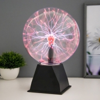 Плазменный шар "Большой" черный 10х10х29 см RISALUX Плазменный шар "Большой" черный 10х10х29 см RISALUX