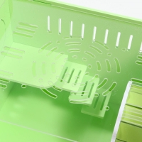 Клетка-переноска для грызунов,акриловая, зелёная, 29 х 23,5 х 22 см Клетка-переноска для грызунов,акриловая, зелёная, 29 х 23,5 х 22 см