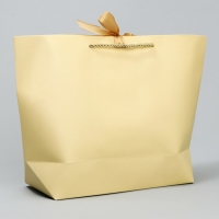 Пакет подарочный новогодний &laquo;Lucky present&raquo;, 26 х 25 х 11 см, Новый год