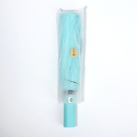 Зонт автоматический &laquo;Однотон&raquo;, эпонж, 3 сложения, 8 спиц, R = 50/58 см, D = 116 см, цвет МИКС