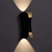 Светильник фасадный &laquo;Элегант&raquo;, FSD-091, 6 Вт, 3000К, IP65, 220 В, металл, черный