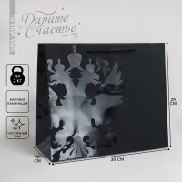 Пакет подарочный, упаковка, &laquo;Россия&raquo;, L 38 х 29 х 13 см